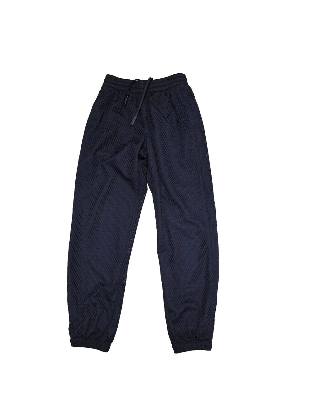 Sergio Tacchini Court Perforated Polye Lesi Track Pants Maritime Blue small NWOT